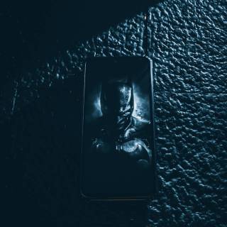 Black Batman 4k wallpaper