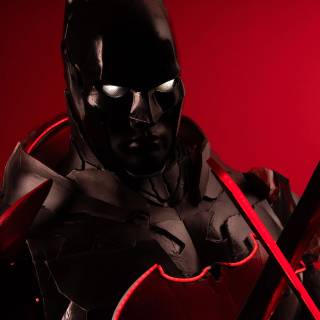 Black Batman 4k wallpaper