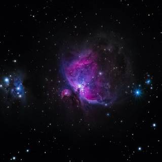 Galaxy stars 4k wallpaper