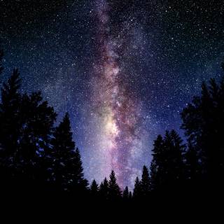 Galaxy stars 4k wallpaper