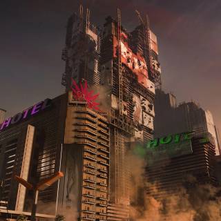4k ultrawide Cyberpunk wallpaper