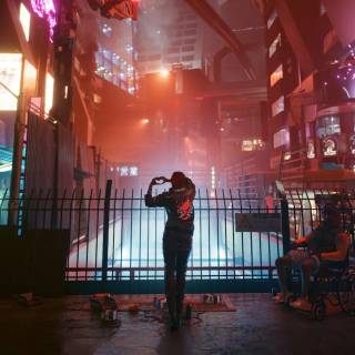 4k ultrawide Cyberpunk wallpaper
