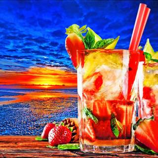 Drinks 4k wallpaper