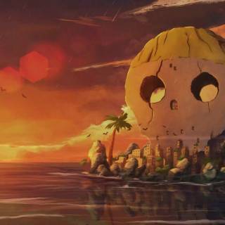 One Piece 4k landscape wallpaper