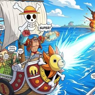 One Piece 4k landscape wallpaper