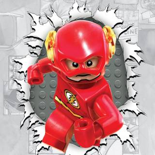 Lego Flash phone wallpaper