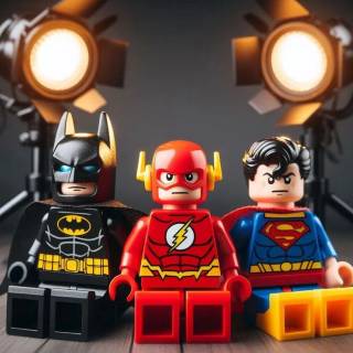 Lego Flash phone wallpaper