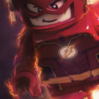 Lego Flash phone wallpaper