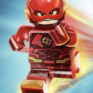 Lego Flash phone wallpaper