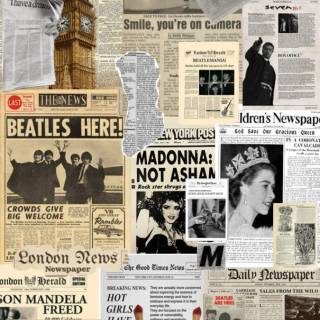 Newspaper phone wallpaper