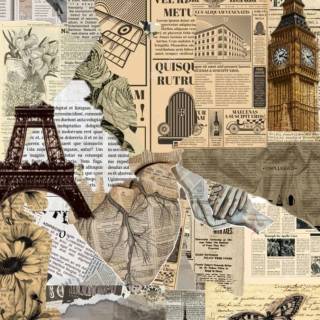 Newspaper phone wallpaper