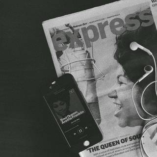 Newspaper phone wallpaper