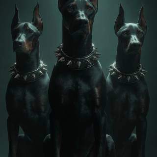Doberman phone wallpaper