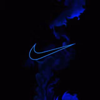 Black Nike phone wallpaper