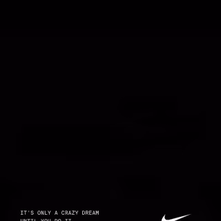 Black Nike phone wallpaper