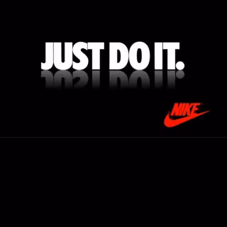 Black Nike phone wallpaper