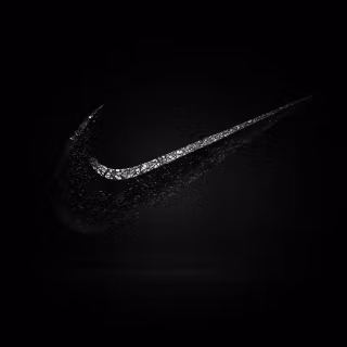 Black Nike phone wallpaper