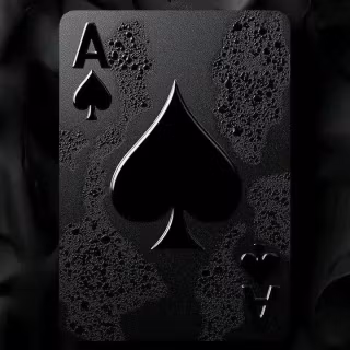 Black card phone wallpaper