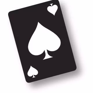Black card phone wallpaper