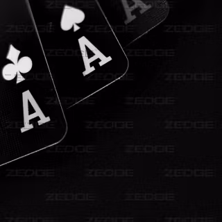 Black card phone wallpaper