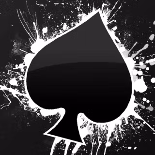 Black card phone wallpaper