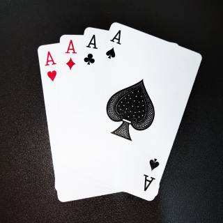 Black card phone wallpaper