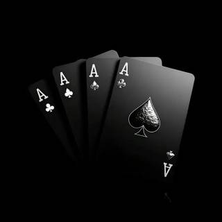 Black card phone wallpaper