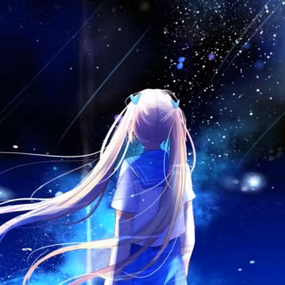 Phone anime night wallpaper