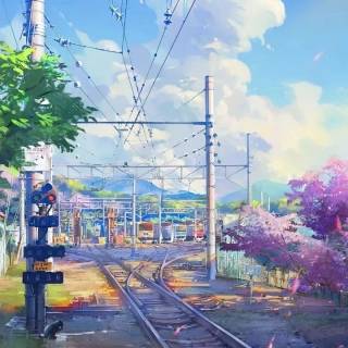 Anime phone landscape wallpaper