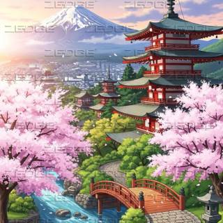 Anime phone landscape wallpaper