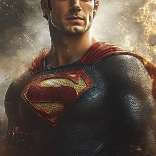 Henry Cavill Superman phone wallpaper