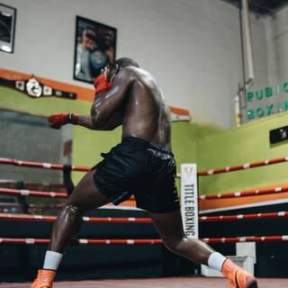 Boxing ring phone wallpaper