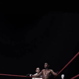 Boxing ring phone wallpaper