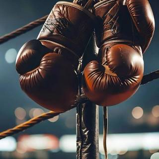 Boxing ring phone wallpaper