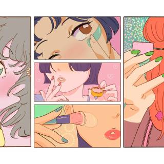 Anime art desktop wallpaper