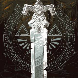 Phone sword wallpaper