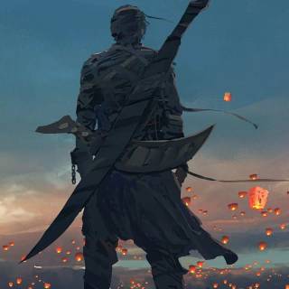 Phone sword wallpaper