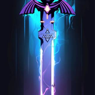 Phone sword wallpaper