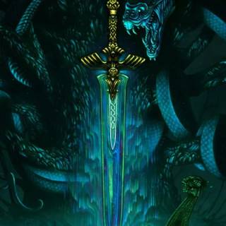 Phone sword wallpaper