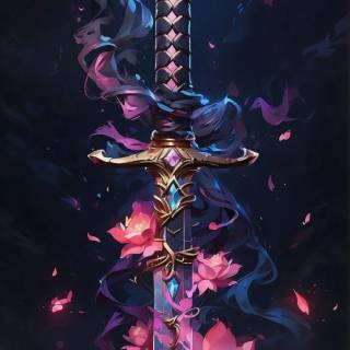 Phone sword wallpaper
