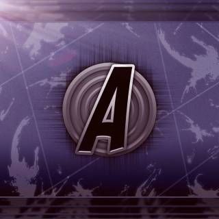 Letter A desktop wallpaper