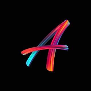 Letter A desktop wallpaper