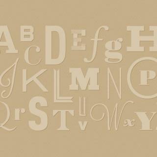 Letter A desktop wallpaper
