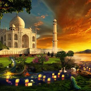 Taj Mahal desktop wallpaper
