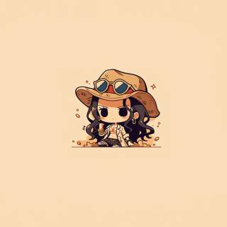 Chibi anime desktop wallpaper