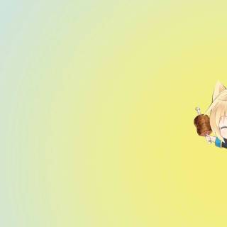 Chibi anime desktop wallpaper