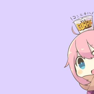 Chibi anime desktop wallpaper