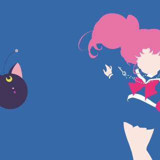 Chibi anime desktop wallpaper