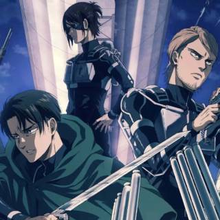 Attack On Titan aesthetic desktop wallpaper
