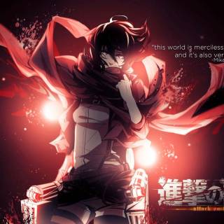Attack On Titan aesthetic desktop wallpaper